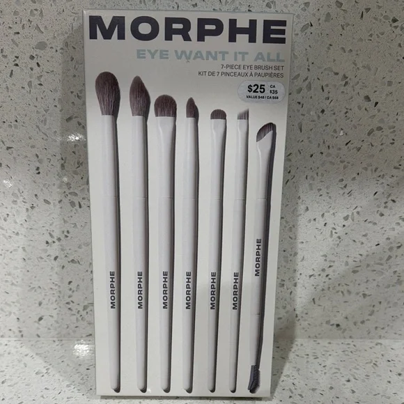 Morphe Eye Want It All Brush Set - White and Black - Picture 1 of 6